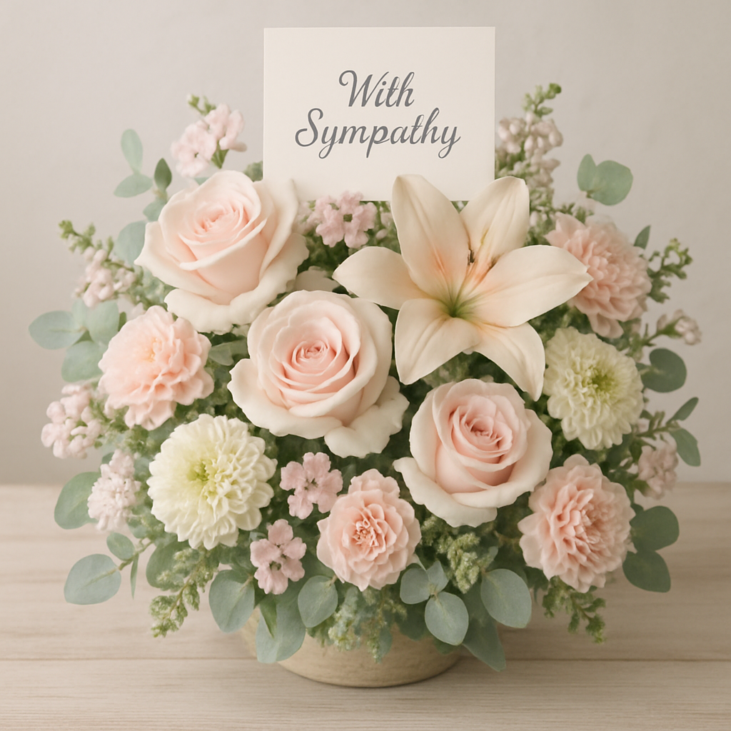 Sympathy bouquet